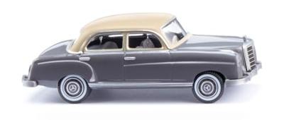Wiking 014002 H0 Auto Mercedes Benz 220, basisgrijs/elfeenbeige