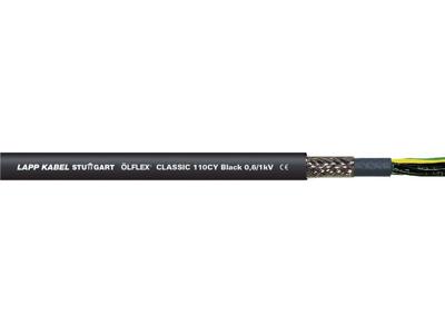 LAPP ÖLFLEX® CLASSIC 110 CY BLACK Stuurstroomkabel 4 G 1.5 mm² Zwart 1121309/500 500 m