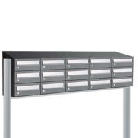 Allux Hive Set 5-Breed, 3-Hoog Met Dak Op Statief Antraciet - 40030065_5x3ds - thumbnail