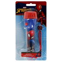 Spiderman Zaklamp 16 cm Blauw/Rood - thumbnail