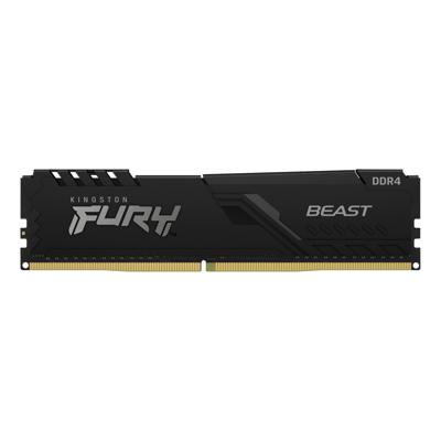 Kingston FURY beast 32 gb ddr4-3200 (1x 32 gb) werkgeheugen (zwart, kf432c16bb/32, xmp 2.0)