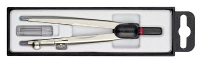 rotring universele passer voor cirkels tot max. 320 mm diameter, 2-delige passerdoos: 1 universele pas...