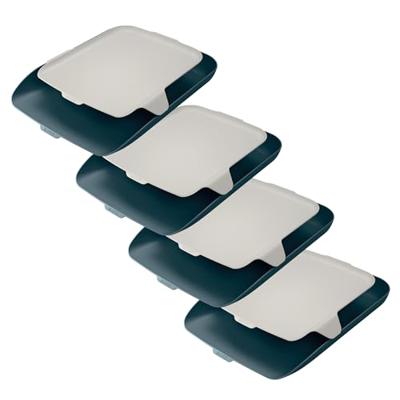 Brievenbak leitz cosy met desk organiser grijs | 4 stuks