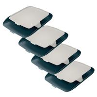 Brievenbak leitz cosy met desk organiser grijs | 4 stuks - thumbnail