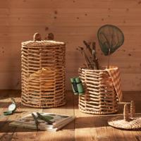 Kave Home Mand 'Venezia' Rotan, Set van 2 stuks - thumbnail