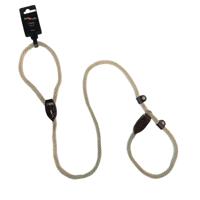 JACK AND VANILLA, Martingale Hondenriem, model Walkabout, kleur beige, maat 9 mm x 140 cm - thumbnail