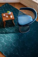 Wedgwood - Wedgewood Gio Teal 039107 - 120x180 cm Vloerkleed - thumbnail