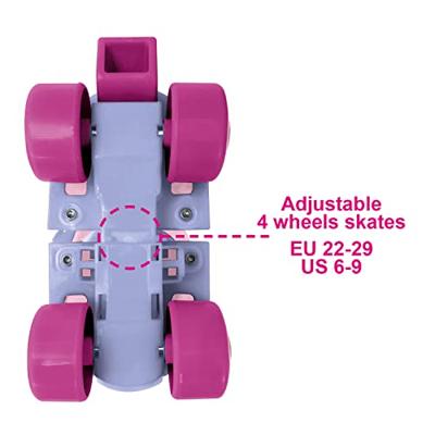 Mondo Disney minnie rolschaatsen met beschermset