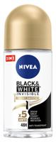 Nivea Black & White Silky Smooth Deodorant Roller - thumbnail