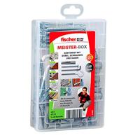 fischer 513894 meister-box met UX-R-pluggen, schroeven, ronde en winkelhaken 118 onderdelen - thumbnail