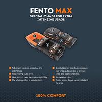 Fento kniebeschermers - Max - hoog ergonomisch - klasse 1 - slijtvast - knie en onderbeen - thumbnail