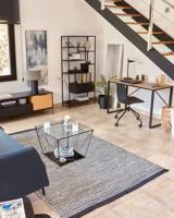 Kave Home Wandrek 'Shantay' Zwart metaal, 168 x 80cm - thumbnail