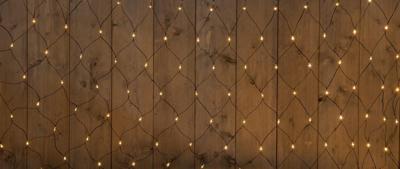 Netverlichting 480L 200X400Cm Led Classic 5M Zwart Aanloopsnoer 36V/Ip44 Trafo Aan / 8/16U Timer / Uit / Dimmer kerstverlichting Anna's Collection - Annas collection