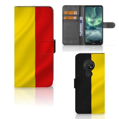 Nokia 7.2 | Nokia 6.2 | Bookstyle Case | Belgische Vlag