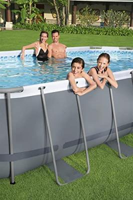 Bestway Zwembad Power Steel bovengronds ovaal 427x250x100 cm - thumbnail