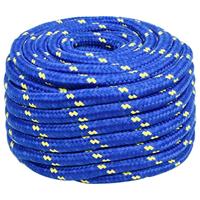 VidaXL Boottouw 20 mm 25 m polypropeen blauw - thumbnail