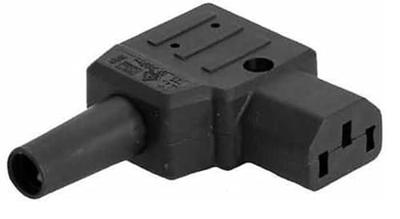 Bachmann 915173 Apparaatstekker (koud) Zwart 1 stuk(s)
