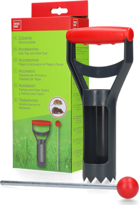 Swissinno 1 580 001K Zubehörset Wühlmausfalle Gatenboor voor woelmuisvallen Geschikt voor merk Swissinno SuperCat ongedierte 1 set(s)