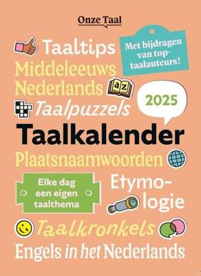 Onze Taal taalkalender 2025