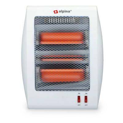 Alpina elektrische kachel straalkachel 2 standen 400 en 800 watt kantelbeveiliging draagbaar
