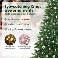 VidaXL Kerstboom met 150 led met standaard groen 150 cm pe - thumbnail