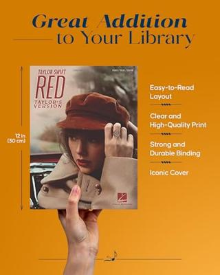 Hal Leonard Taylor Swift Red (Taylor&apos;s Version) voor piano, zang en gitaar