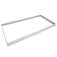 Opbouwframe voor LED panelen 60 x 120 cm kleur wit - thumbnail