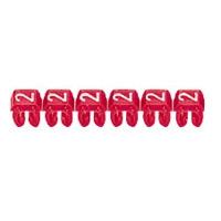 Legrand Legrand 038227 Markeerclip Opdruk 7 Buitendiameter 2.70 tot 3.90 mm 038227 - thumbnail