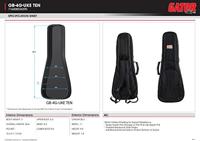 Gator Cases GB-4G-UKETEN gigbag voor tenor ukelele - thumbnail