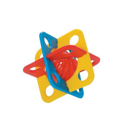 Manhattan Toy Rammelaar Silicube Bijtringen 3,5 Cm Siliconen Manhattan Toy Rammelaar Silicube Bijtringen 3,5 Cm Siliconen