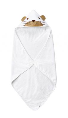 Pippi Badcape 83 X 83 Cm Wit