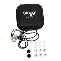 Stagg SPM-435 BK live in-ear monitors - thumbnail