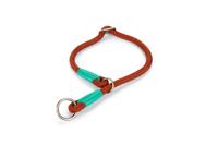 Beeztees Nikra - Halsband Hond - Lichtbruin - 50 cm x 10 mm - thumbnail