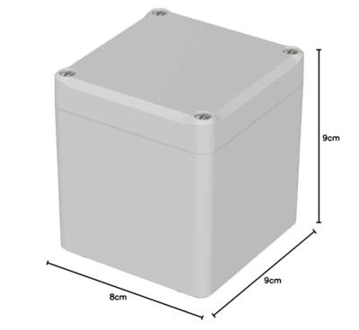 Bopla EUROMAS ET 225 63225000 Industriële behuizing 82 x 80 x 87 ABS Grijs-wit (RAL 7035) 1 stuk(s)