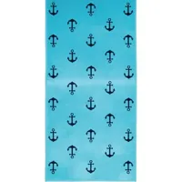 Cawö Cawö Beach Anker Strandlaken 80x180 Türkis - thumbnail