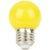 Showgear G45 LED Bulb E27 geel Showgear G45 LED Bulb E27 geel