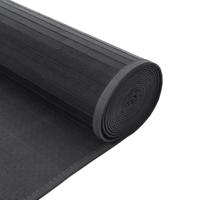 VidaXL Vloerkleed rechthoekig 60x1000 cm bamboe grijs - thumbnail