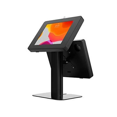 Dubbele tablethouder - CTA verstelbare tafelhouder met 2 universele beveiligingsbehuizingen voor detailhandel, klaslokaal, ziekenhuis en andere - compatibel met 7-14 inch tablets