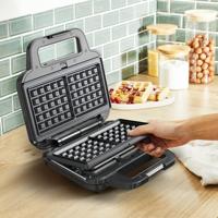 Tefal SW383D Wafelmaker Zwart - thumbnail