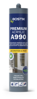 Bostik A990 Premium Acrylic | 310 ml | Wit - 30614681 - thumbnail