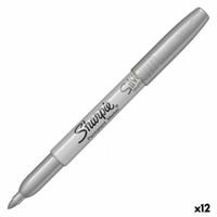 Permanente markeerstift Sharpie 1891063 Zilverkleurig 1,4 mm (12 Stuks) - thumbnail