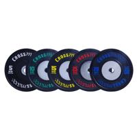 Lifemaxx Crossmaxx Competition Bumper Plate - Zwart - 50 Mm - 20 Kg - thumbnail