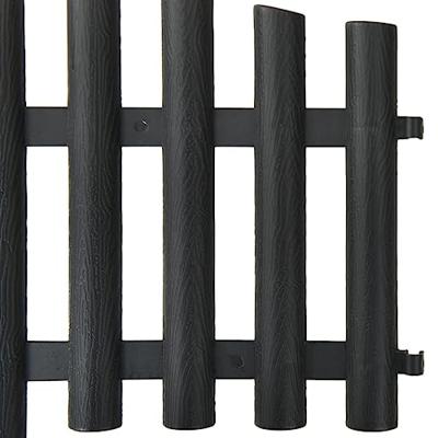Gazonranden 17 st 10 m PP antracietkleurig
