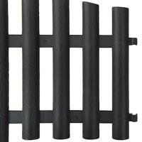 VidaXL Gazonranden 17 st 10 m pp antracietkleurig - thumbnail