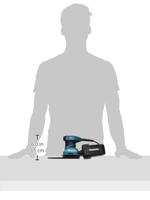 Makita vlakschuurmachine 230V - BO4565K - 200W - handpalm - in koffer - thumbnail