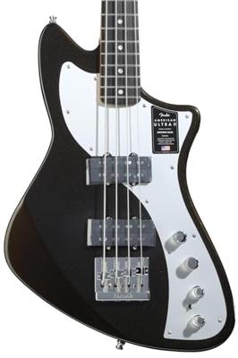 Fender American Ultra II Meteora Bass EB Texas Tea elektrische basgitaar met koffer