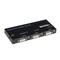 Black Box AVSP-DVI1X2 2 poorten DVI-splitter Met audiopoorten, Met equalizer-functie, Met status-LEDs 1080 pix Zwart - thumbnail