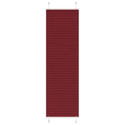 VidaXL Plissé rolgordijn 60x200 cm stofbreedte 59,4 cm bordeauxrood VidaXL Plissé rolgordijn 60x200 cm stofbreedte 59,4 cm bordeauxrood