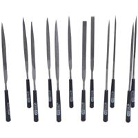 KS Tools 140.3050 Set naaldvijlen met kunststof heft, 12-delig Lengte 90 mm 1 stuk(s) - thumbnail