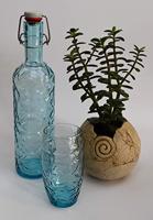 Bormioli Rocco Beugelfles / Weckfles Oriente - Blauw - 1 liter - thumbnail